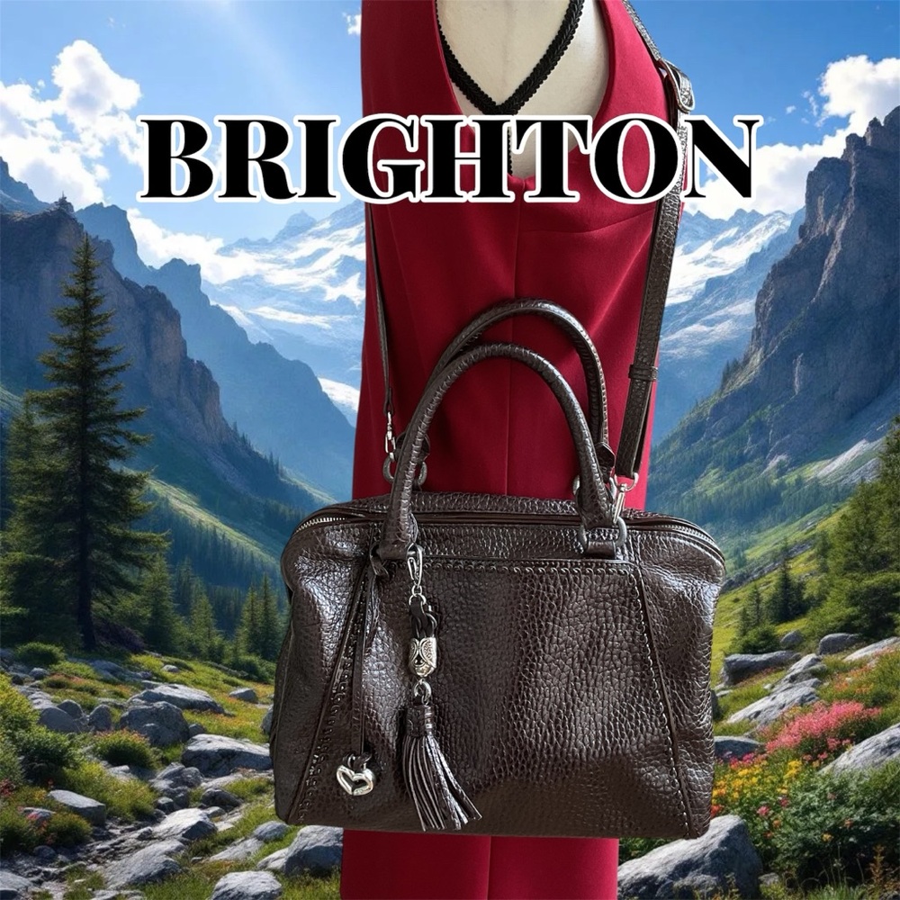 Brighton Pebble Leather Josephine Satchel